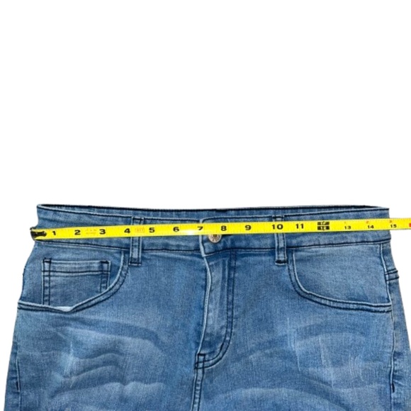 JEANS JEANS denim women’s blue size 8 - Picture 4 of 6